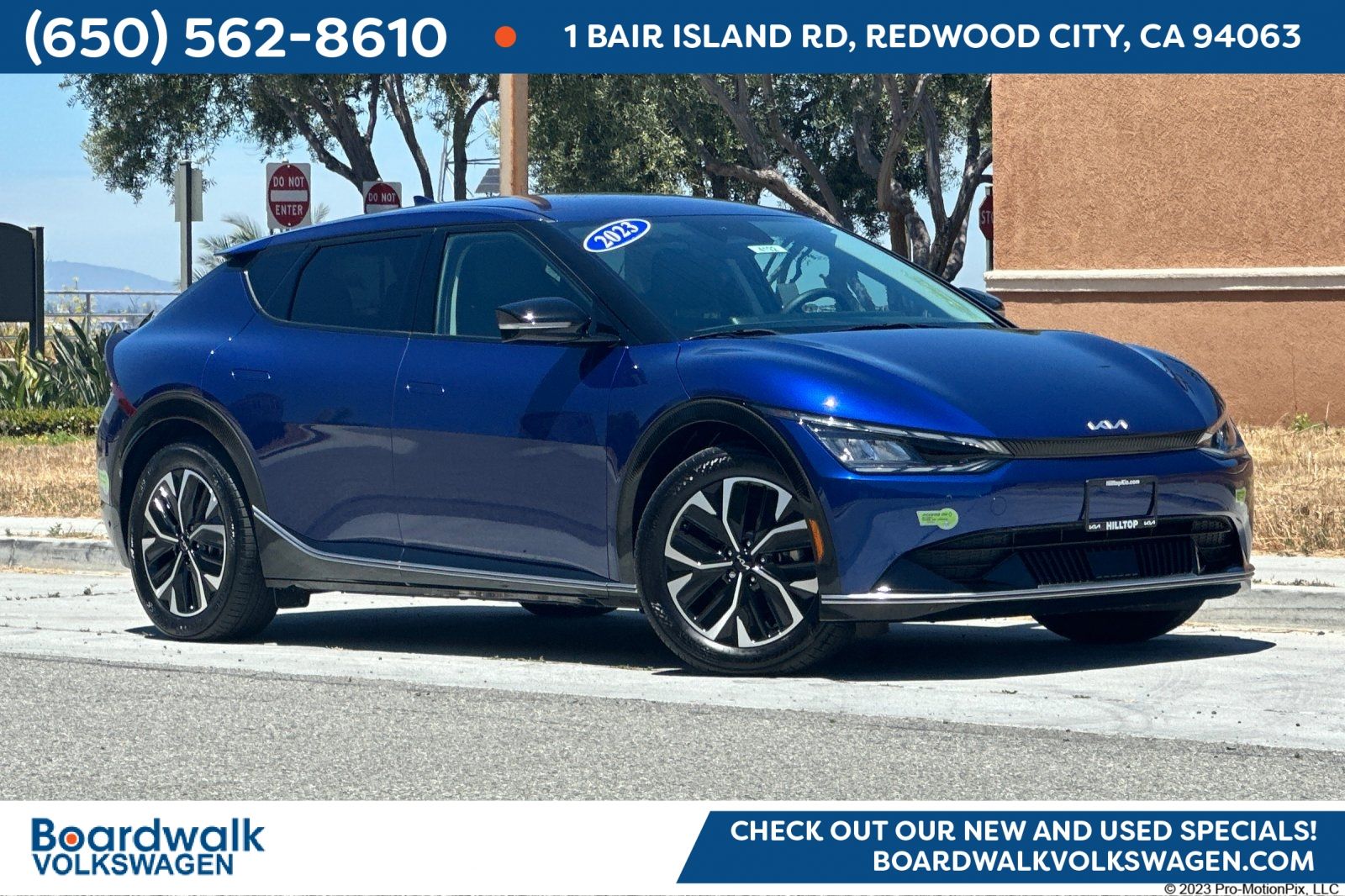 Used 2023 Kia EV6 Wind with VIN KNDC3DLC1P5097840 for sale in Redwood City, CA