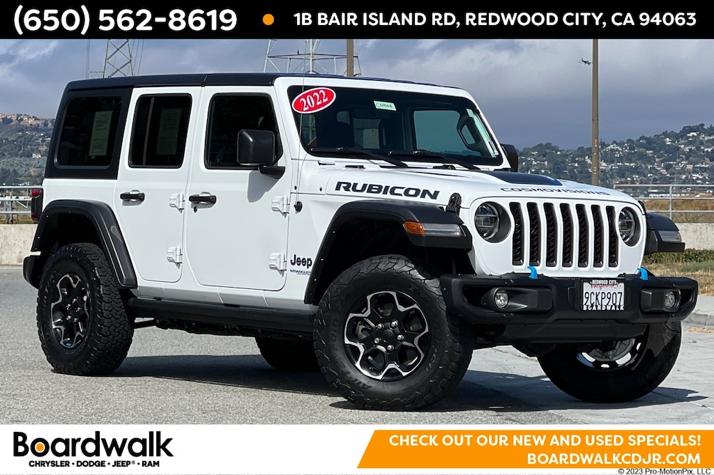 Used 2022 Jeep Wrangler Unlimited Rubicon 4xe SUV