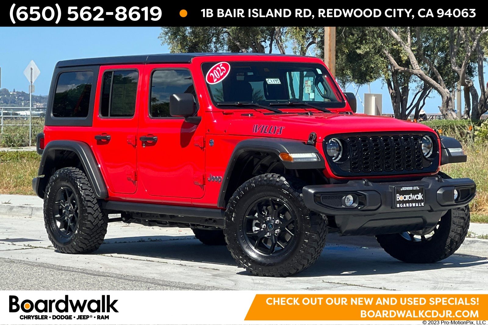 2025 Jeep Wrangler 4xe Willys 4XE