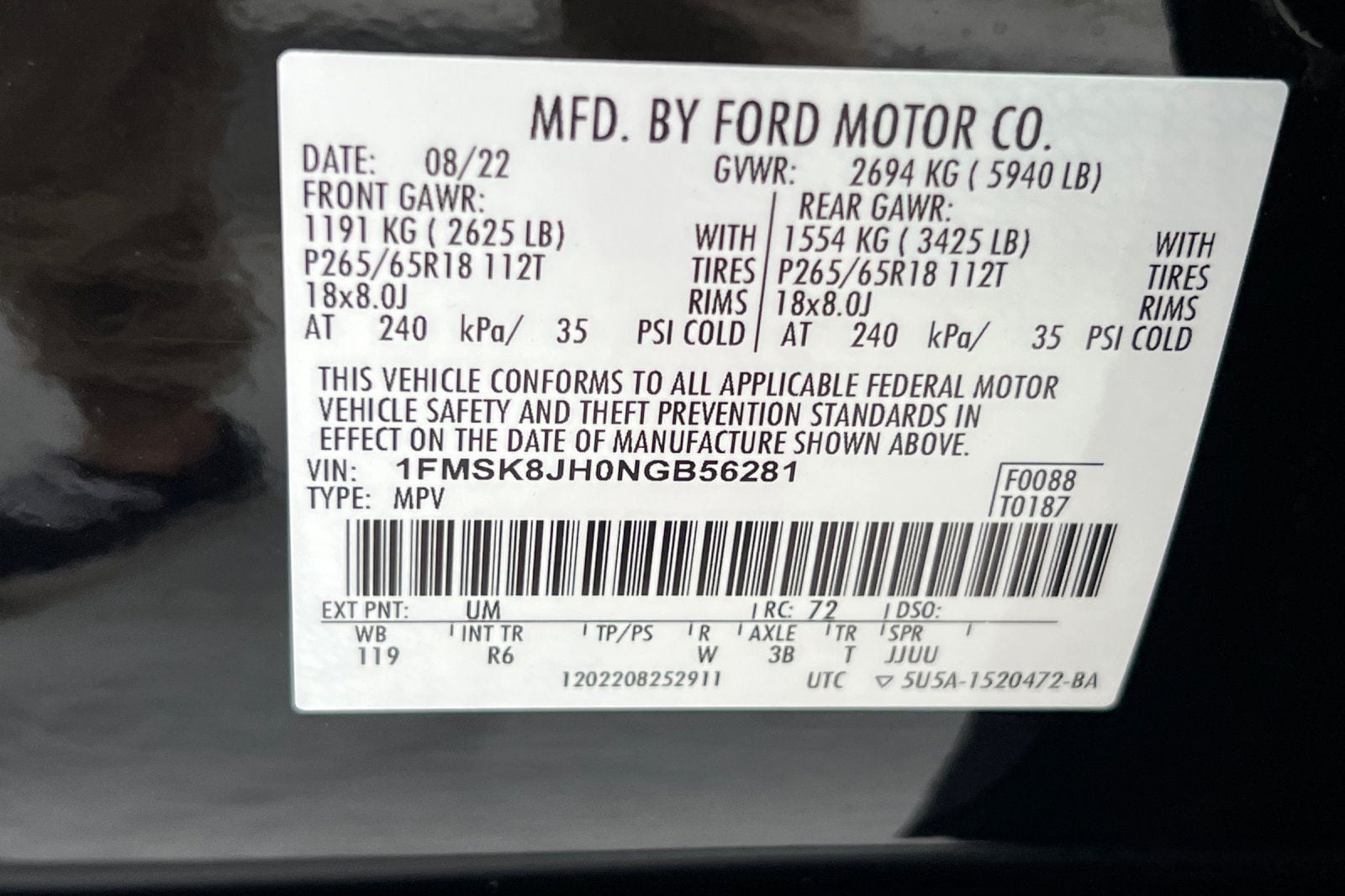 2022 Ford Explorer TIMBERLINE - Photo 30