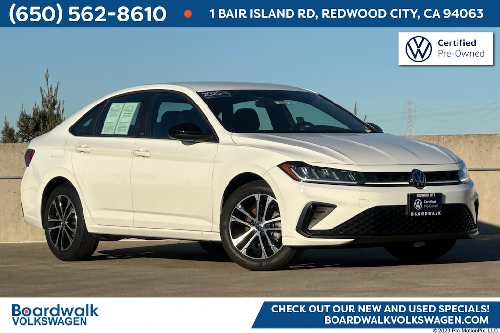 Certified 2025 Volkswagen Jetta 1.5T Sport Sedan