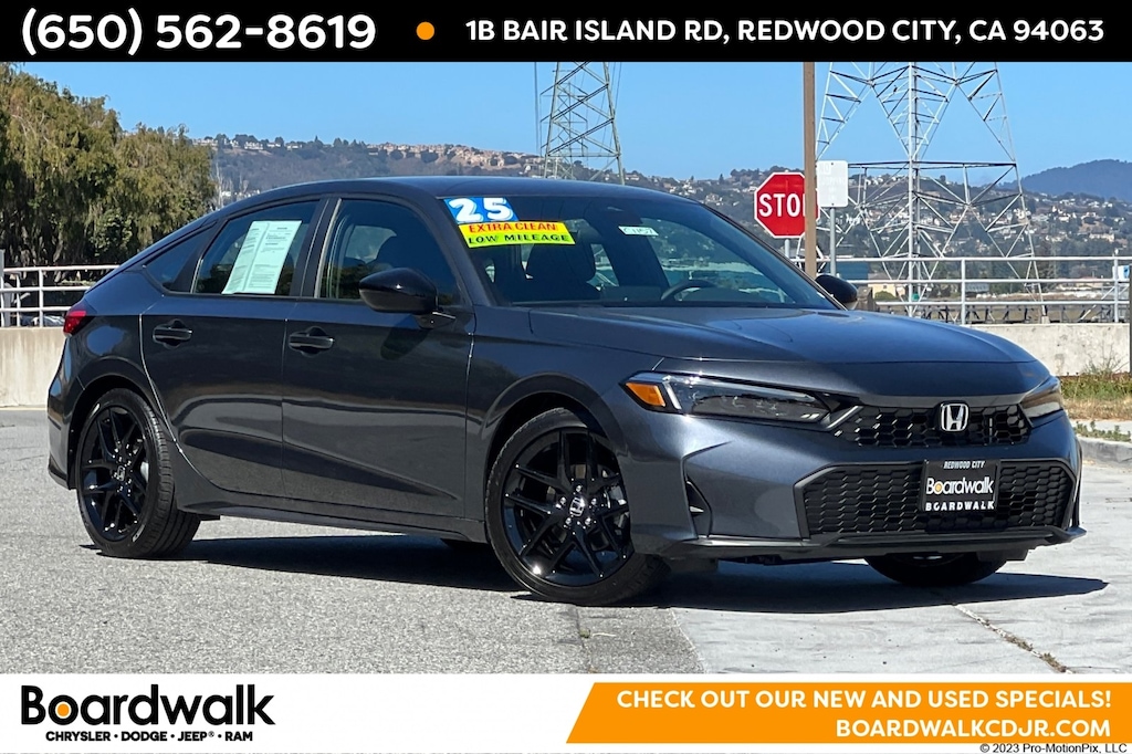 Used 2025 Honda Civic Sport Hatchback