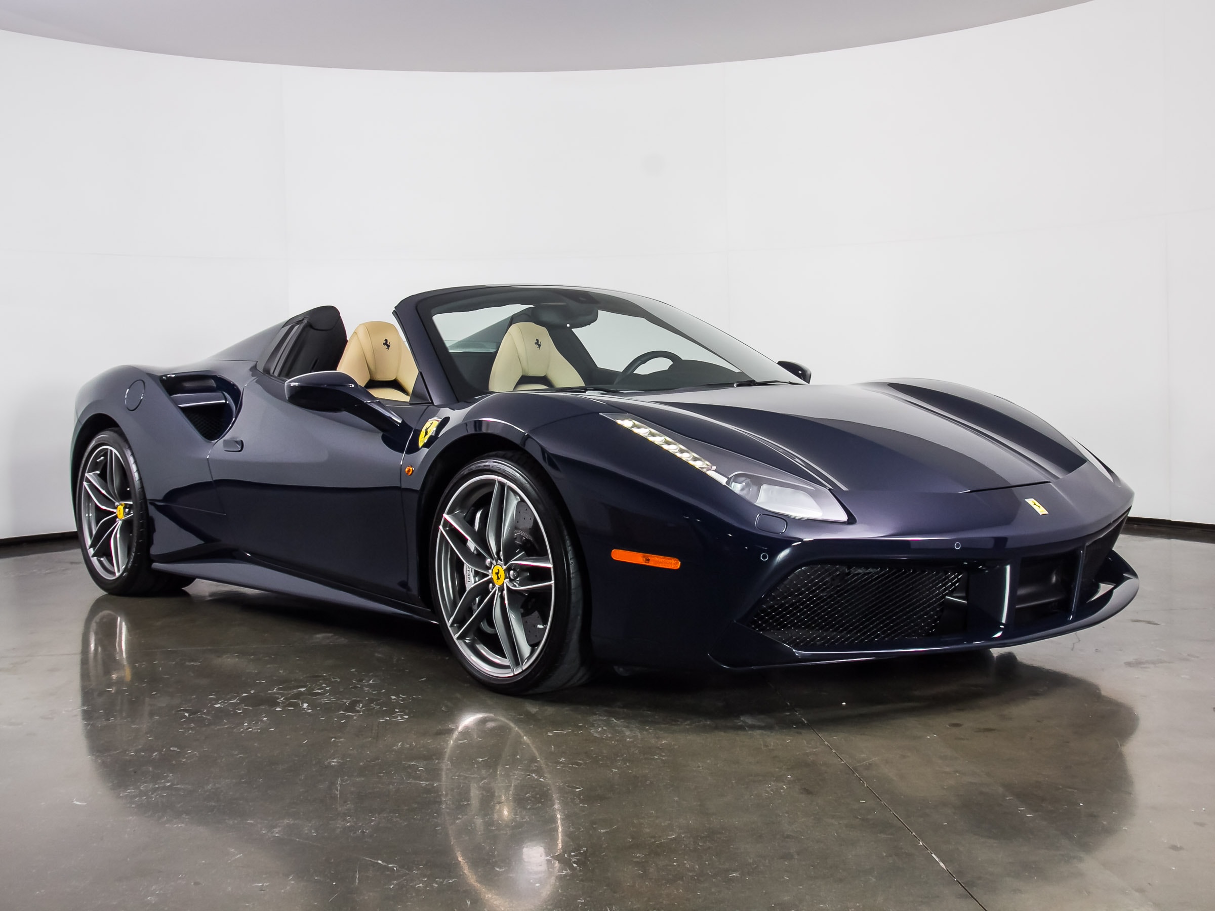 Used 2018 Ferrari 488 Spider For Sale Plano Tx Vin Zff80amaxj0232653