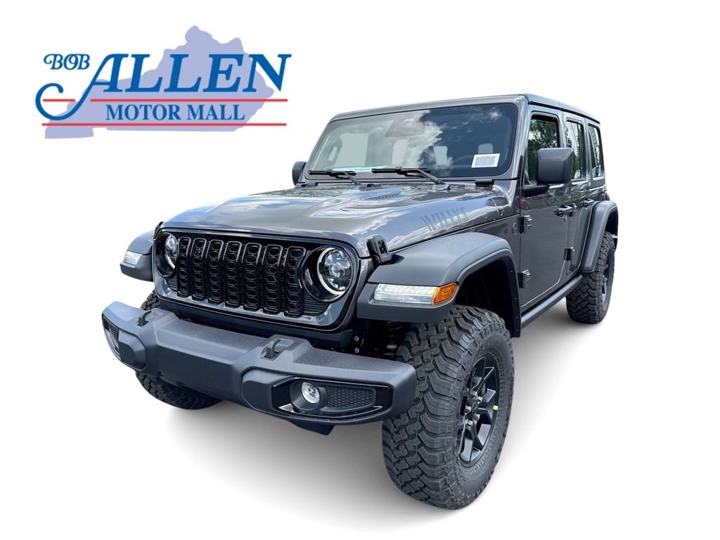 New 2026 Jeep Wrangler 4-DOOR WILLYS Sport Utility