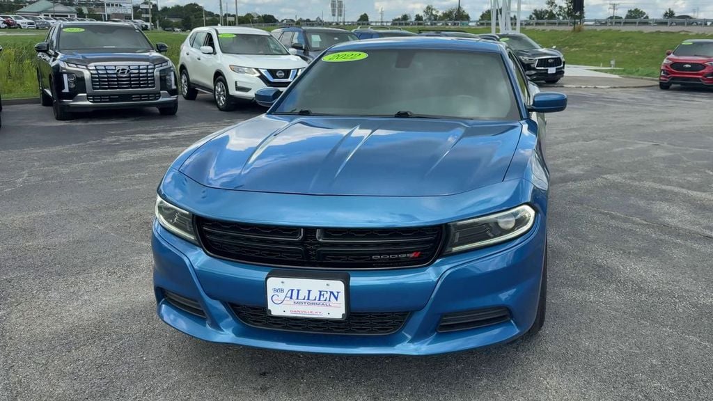 Used 2022 Dodge Charger SXT with VIN 2C3CDXBG1NH109868 for sale in Danville, KY