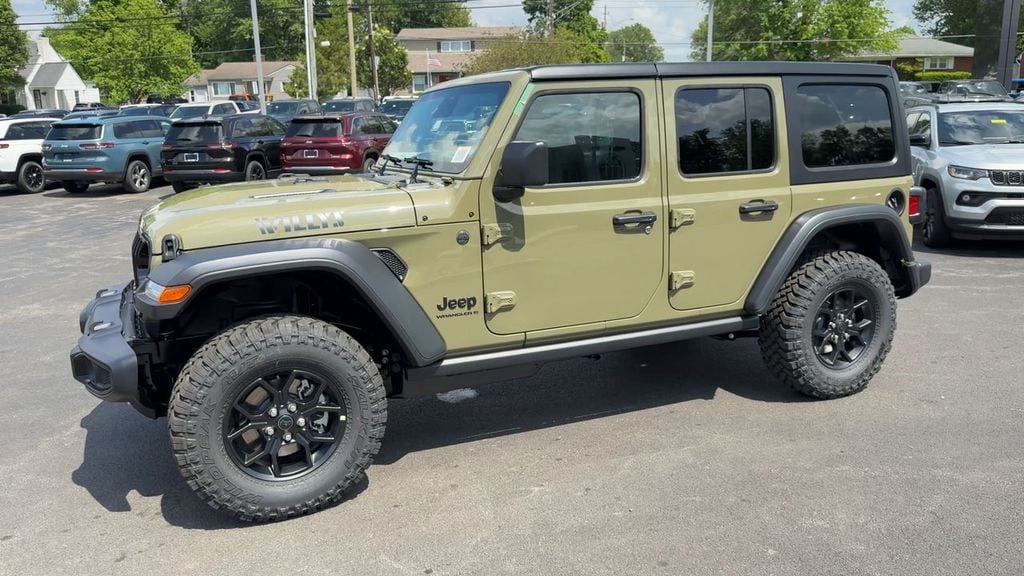 New 2026 Jeep Wrangler 4-DOOR WILLYS Sport Utility