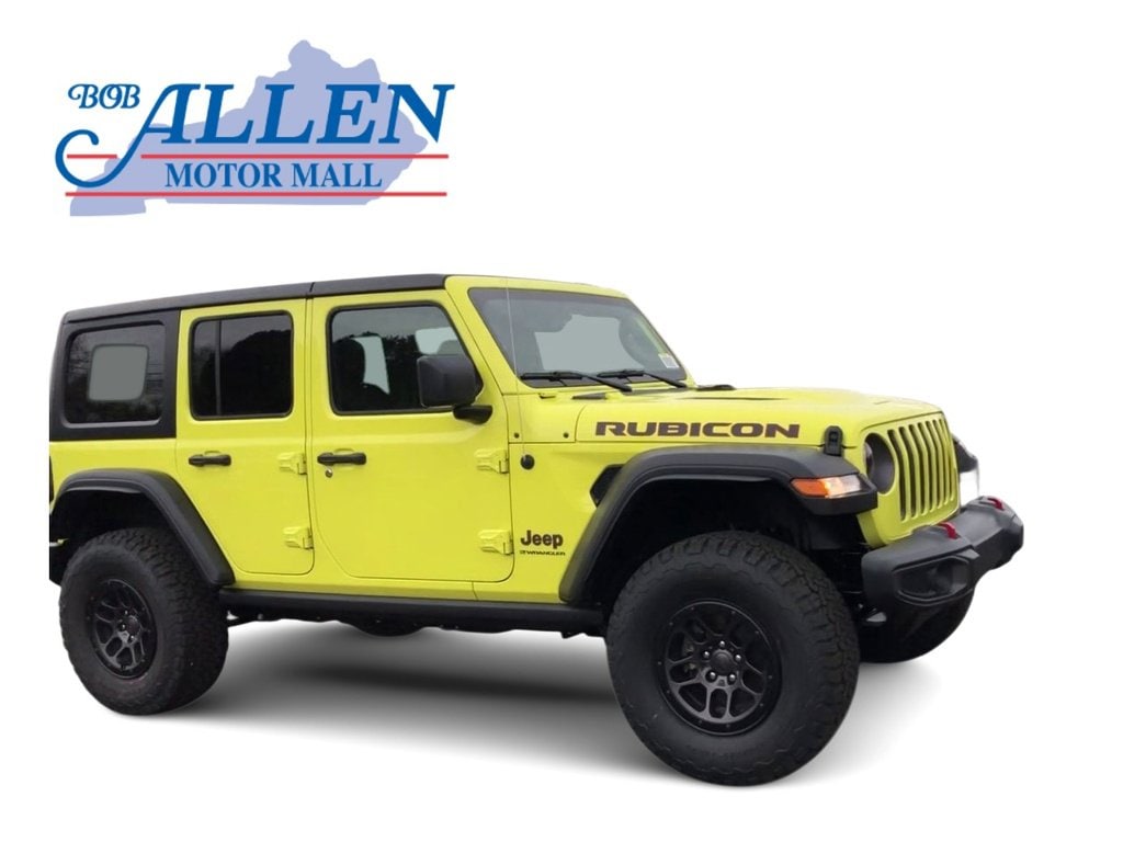 Used 2023 Jeep Wrangler 4-Door Rubicon with VIN 1C4HJXFN4PW584678 for sale in Danville, KY
