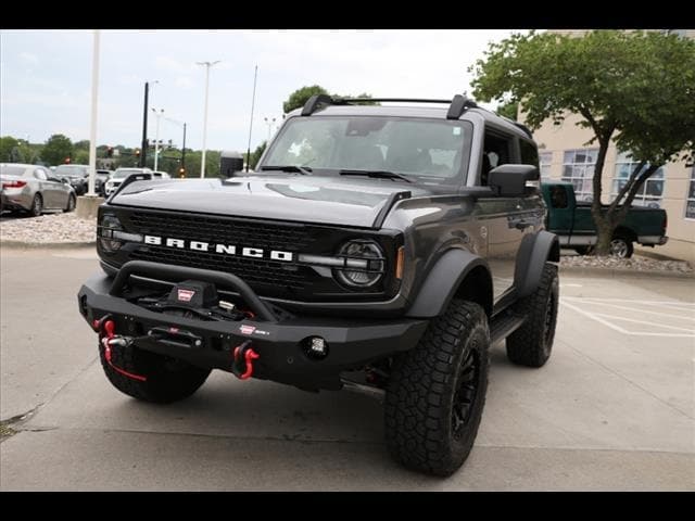 Used 2023 Ford Bronco 2-Door Wildtrak with VIN 1FMDE5CP8PLB33781 for sale in Overland Park, KS