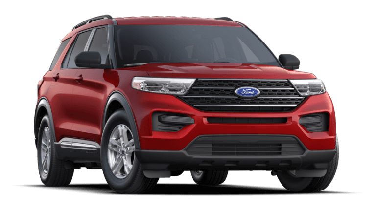 2021 Ford Explorer XLT - Rapid Red