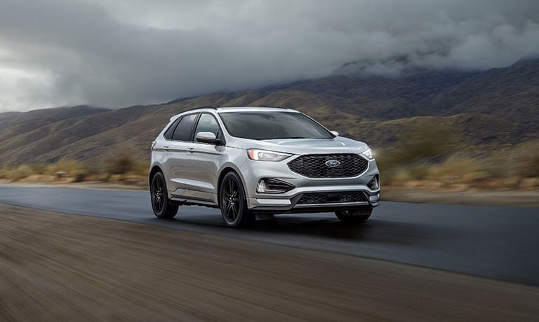 2021 Ford Edge Exterior Driving In A Valley
