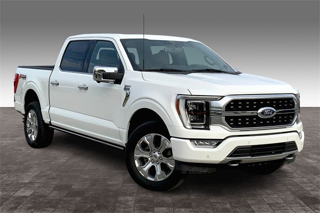 Used 2021 Ford F-150 Platinum with VIN 1FTFW1E58MFB55322 for sale in Kansas City