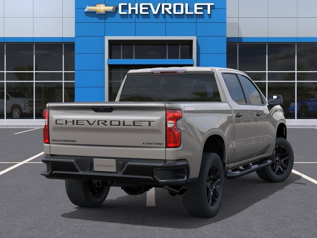 New 2026 Chevrolet Silverado 1500 Custom Trail Boss Truck Crew Cab