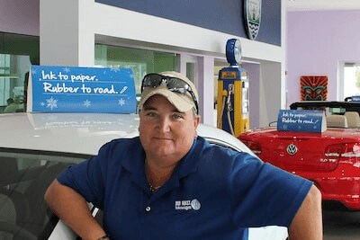 Staff member Kathy King from a49e56131a4a