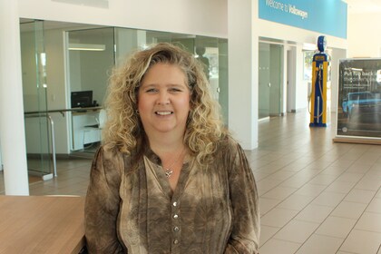 Staff member Nancy Clancy from 87a31bc57e2f
