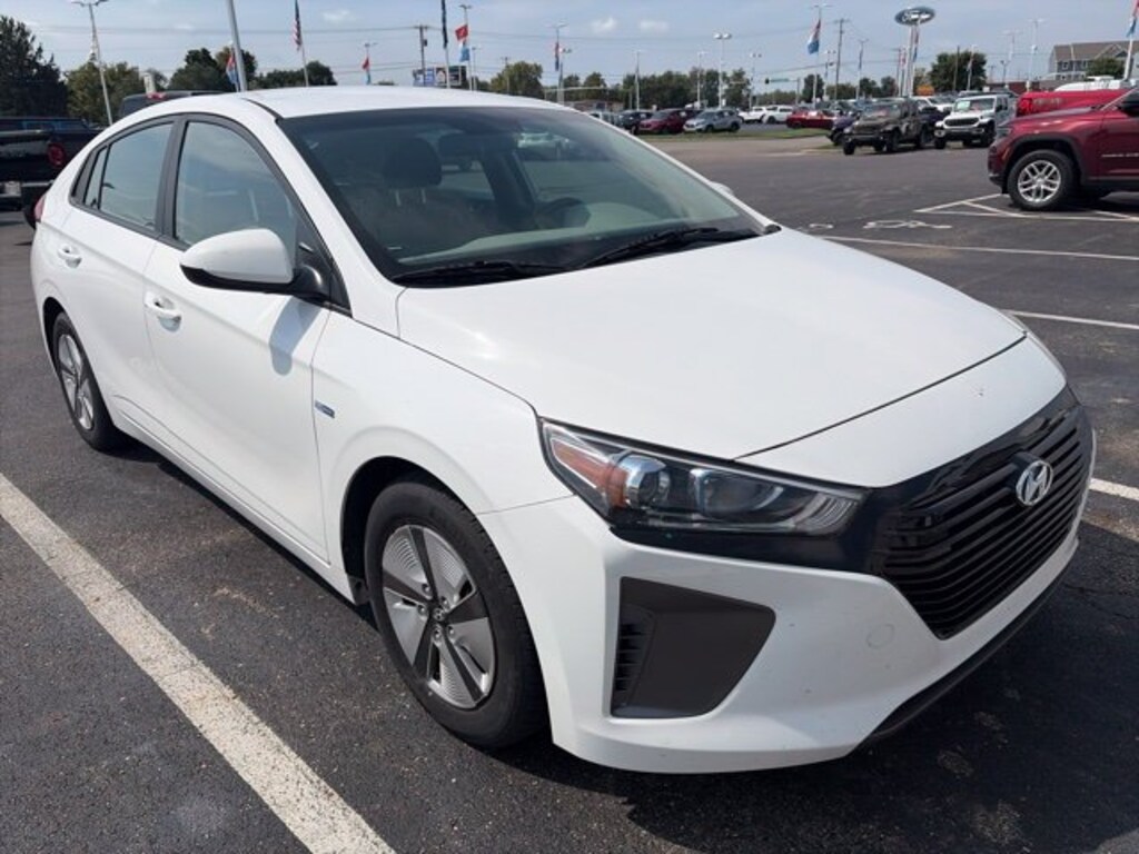 Used 2017 Hyundai IONIQ Hybrid Blue Hatchback