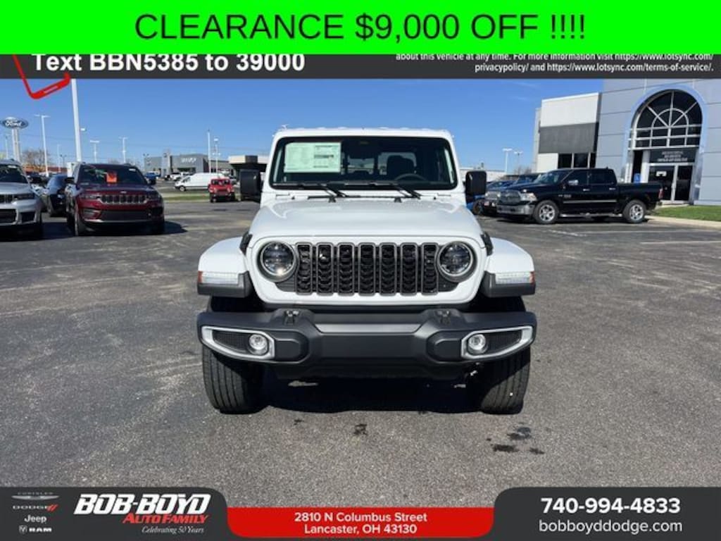New 2026 Jeep Gladiator Sport Truck Crew Cab