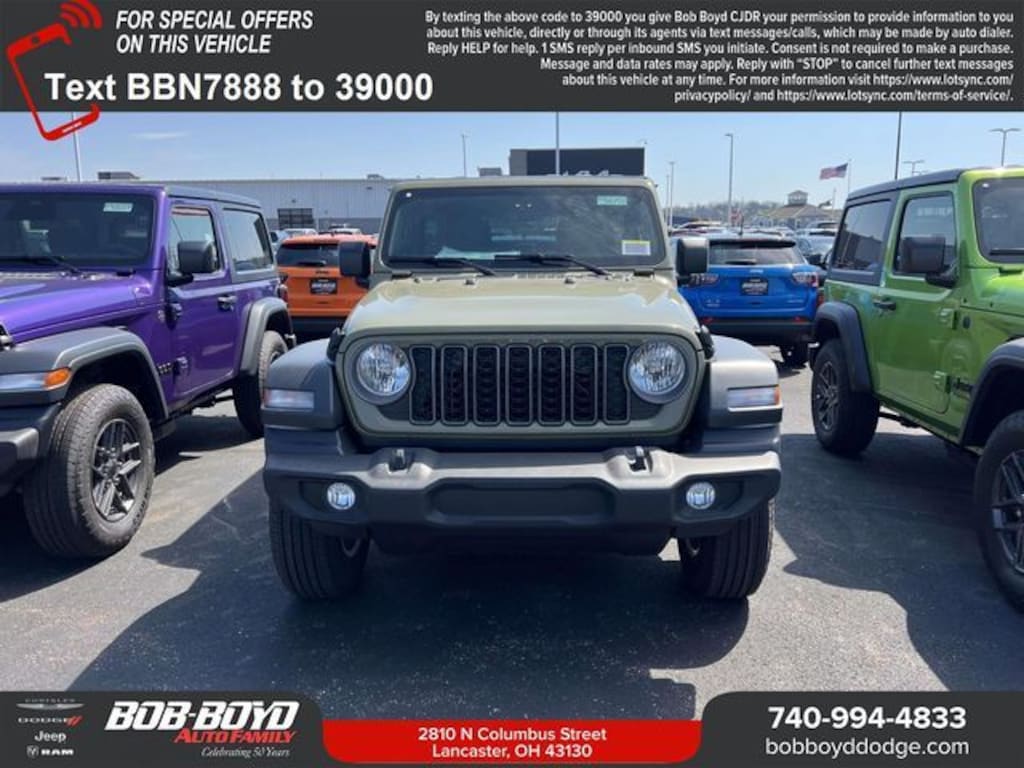 New 2026 Jeep Wrangler Sport SUV