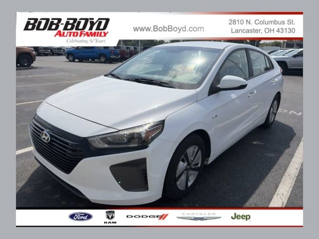 Used 2017 Hyundai IONIQ Hybrid Blue Hatchback