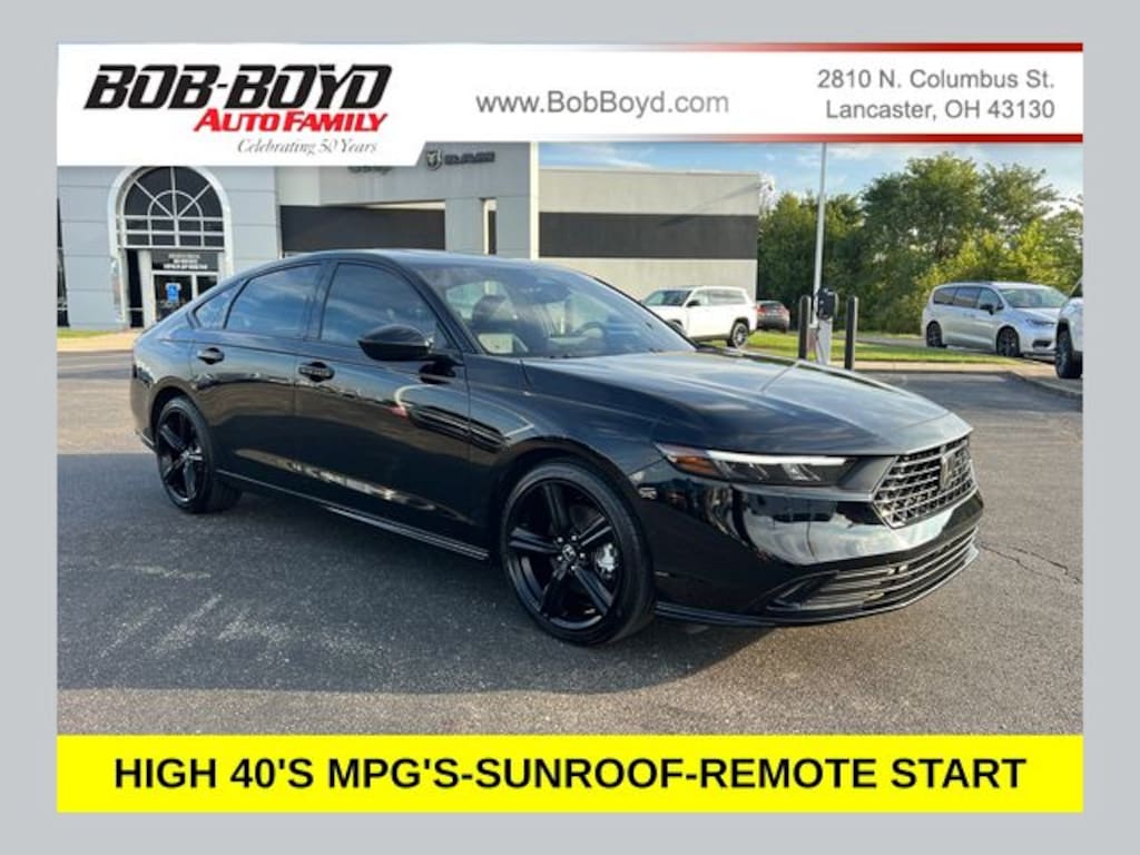 Used 2025 Honda Accord Hybrid Sport-L Sedan
