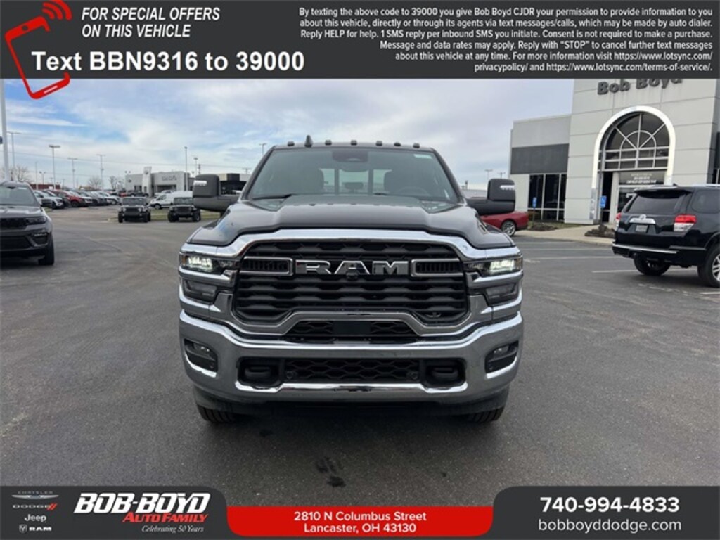 New 2026 Ram 2500 Big Horn Truck Crew Cab