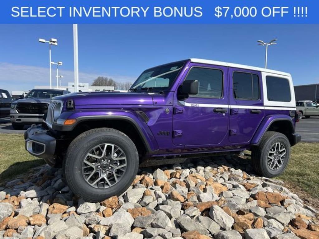 New 2026 Jeep Wrangler Sahara SUV