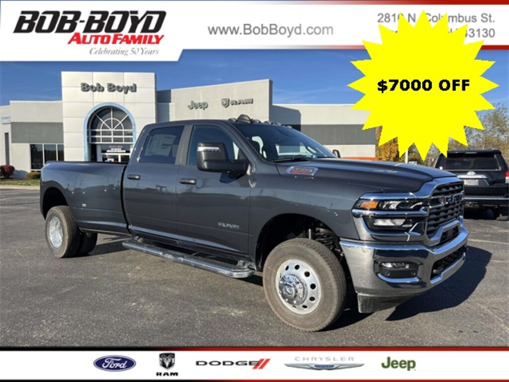 New 2026 Ram 3500 Big Horn Truck Crew Cab