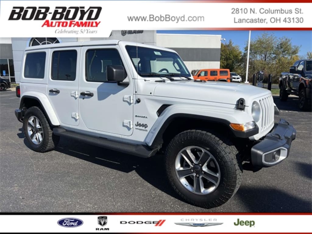 Used 2021 Jeep Wrangler Unlimited Sahara SUV
