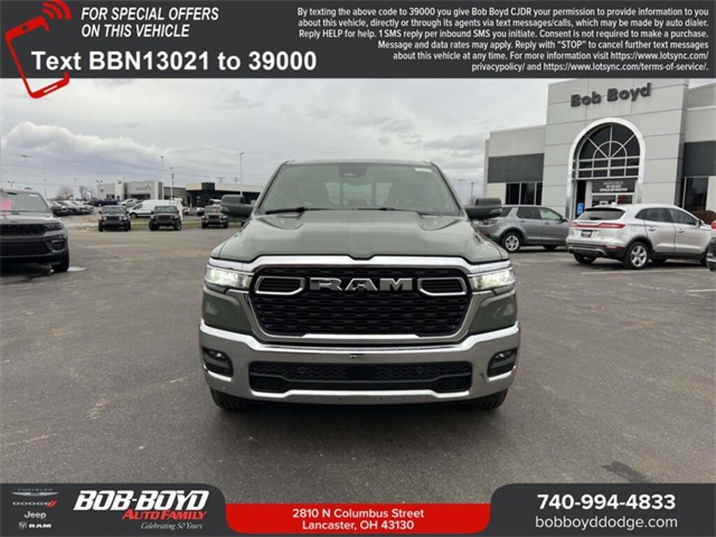 New 2026 Ram 1500 Big Horn/Lone Star Truck Crew Cab