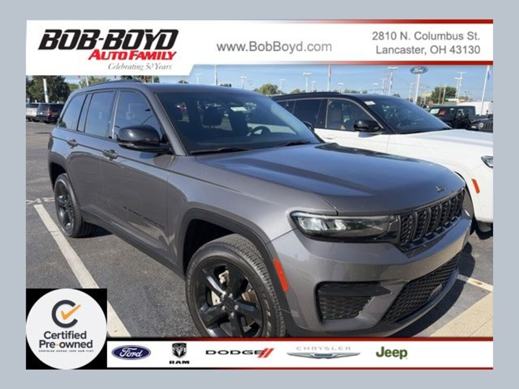 Certified 2025 Jeep Grand Cherokee Altitude X SUV