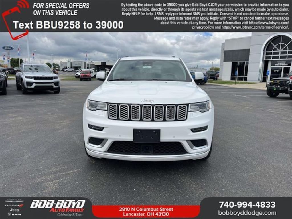 Used 2019 Jeep Grand Cherokee Summit SUV