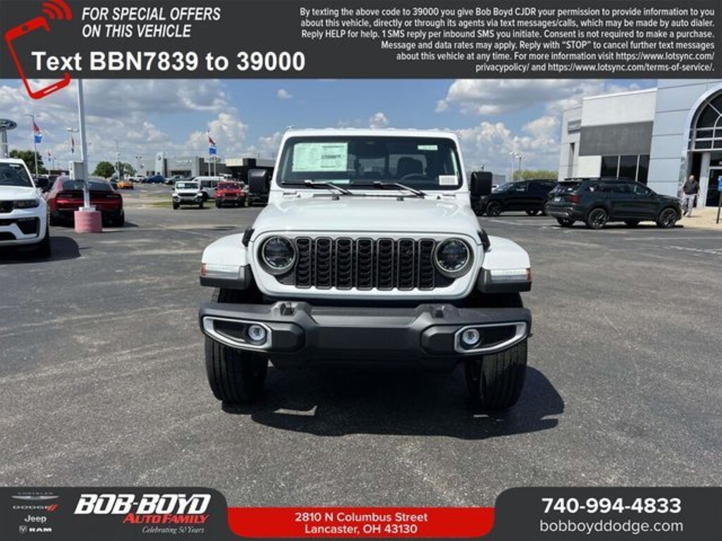 New 2026 Jeep Gladiator Sport Truck Crew Cab