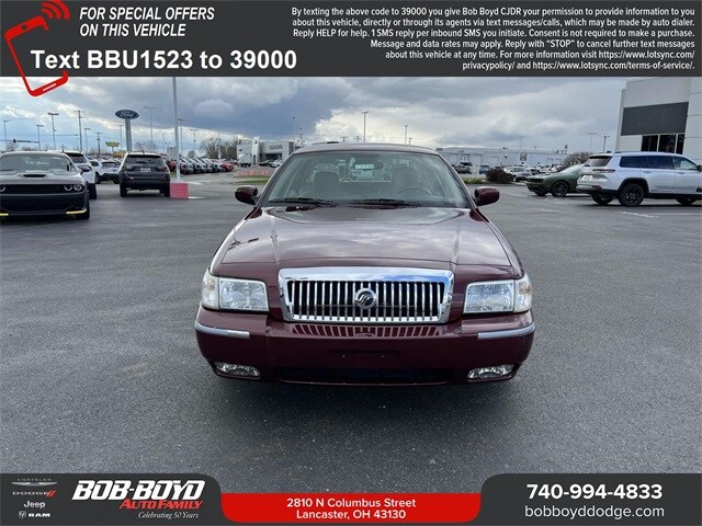 Used 2008 Mercury Grand Marquis LS with VIN 2MEFM75V28X621523 for sale in Lancaster, OH