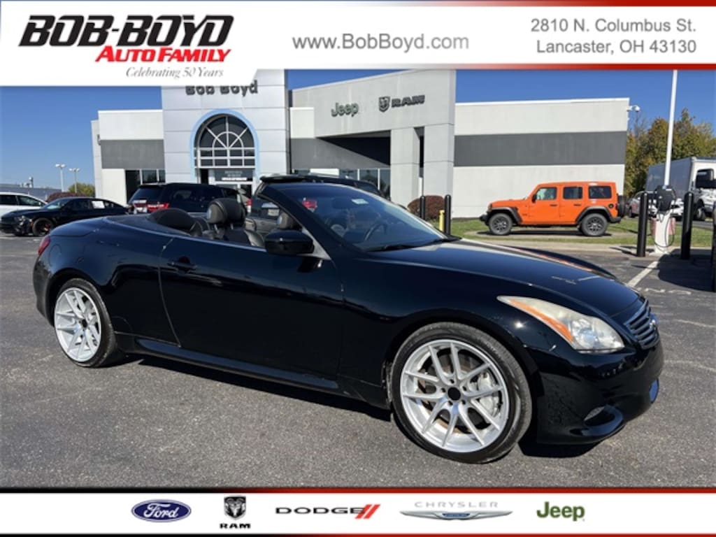 Used 2010 INFINITI G37 Base Convertible
