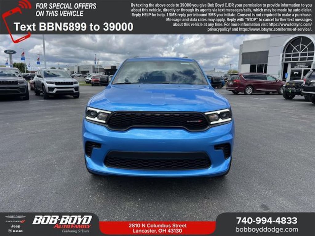 New 2026 Dodge Durango GT SUV