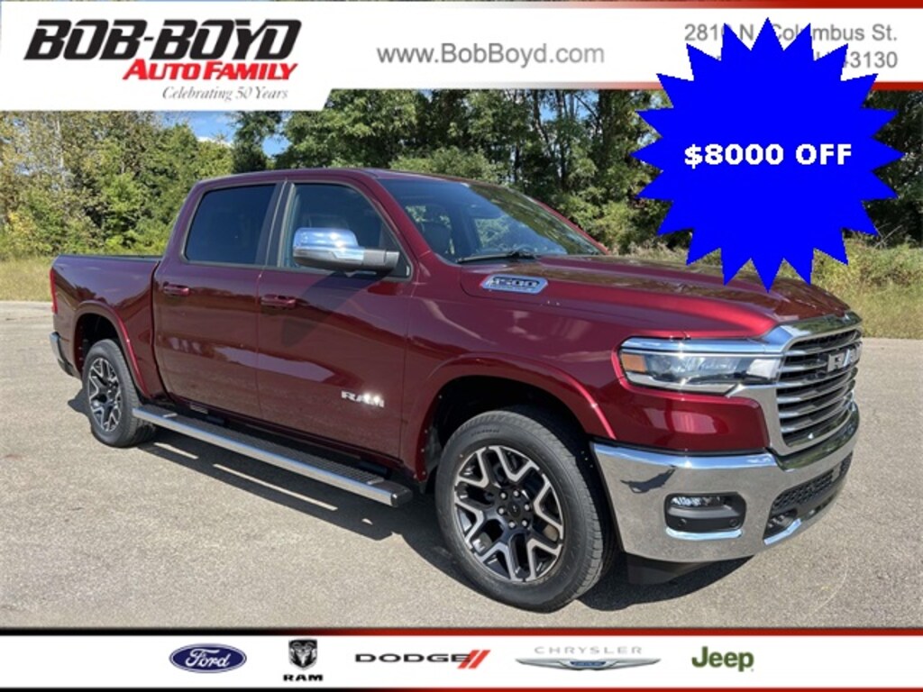 New 2026 Ram 1500 Laramie Truck Crew Cab