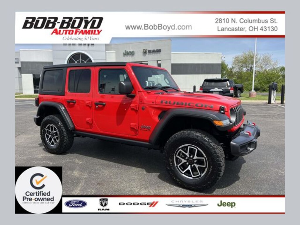 Certified 2025 Jeep Wrangler Rubicon SUV