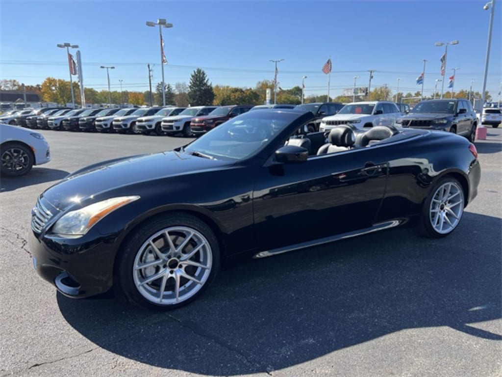 Used 2010 INFINITI G37 Base Convertible