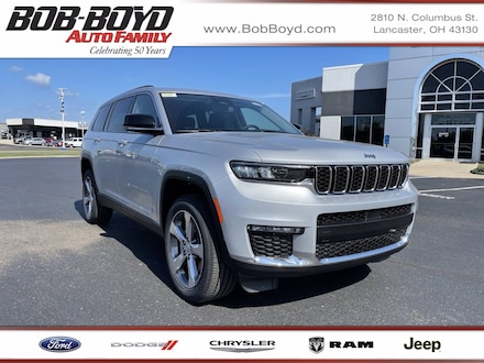 Featured New 2021 Jeep Grand Cherokee L LIMITED 4X4 Sport Utility 1C4RJKBG7M8171636 for sale in Lancaster, OH