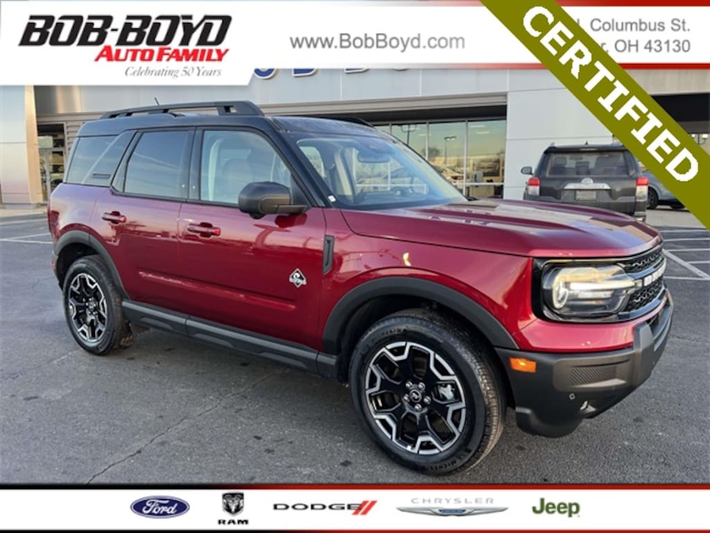 Certified 2025 Ford Bronco Sport Outer Banks SUV