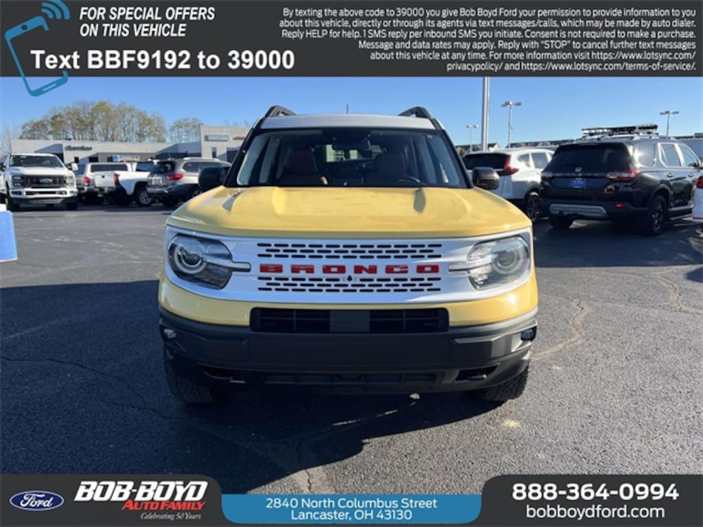 Certified 2023 Ford Bronco Sport Heritage Limited SUV