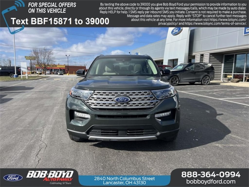 Certified 2023 Ford Explorer Limited SUV