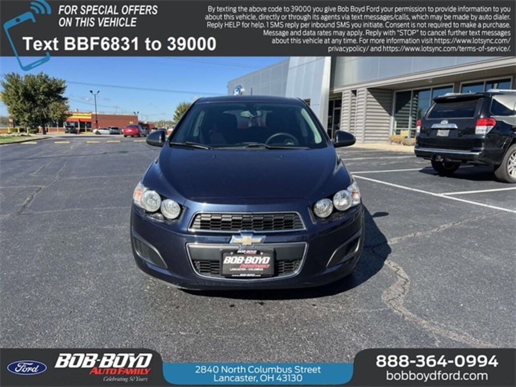 Used 2015 Chevrolet Sonic LT Hatchback