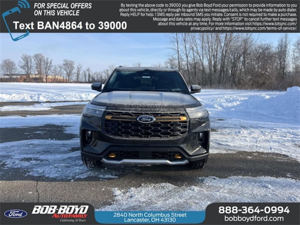 New 2026 Ford Explorer Tremor SUV