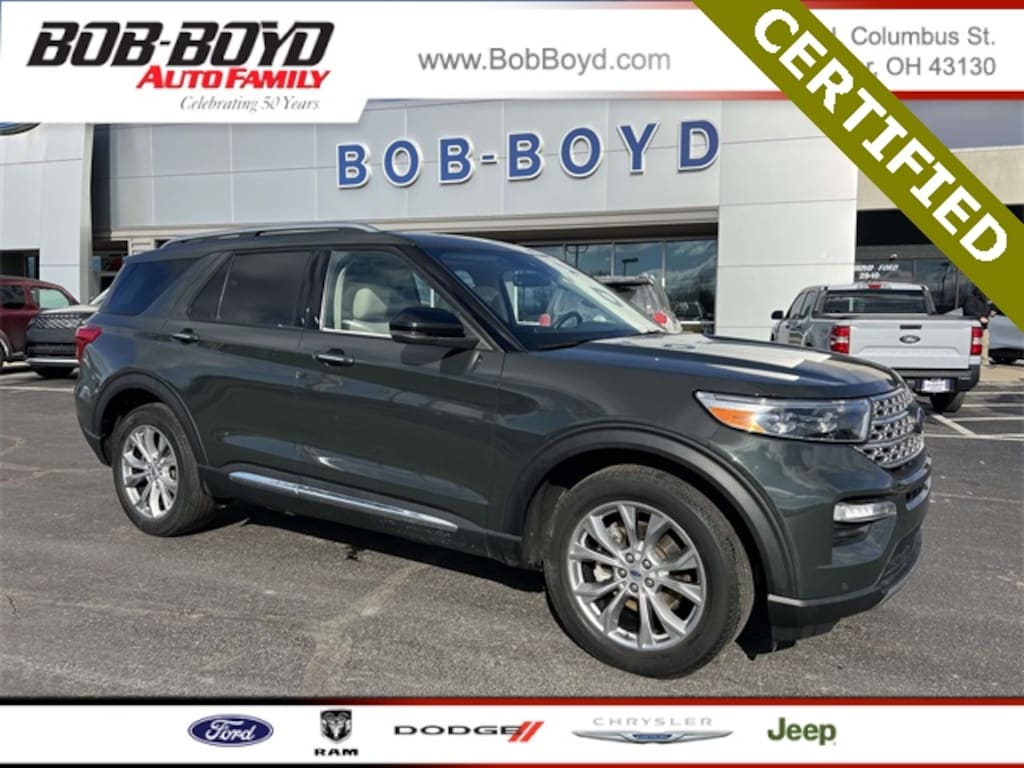 Certified 2023 Ford Explorer Limited SUV