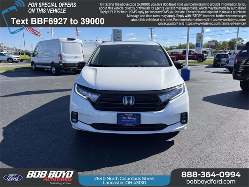 Certified 2023 Honda Odyssey Sport Minivan/Van