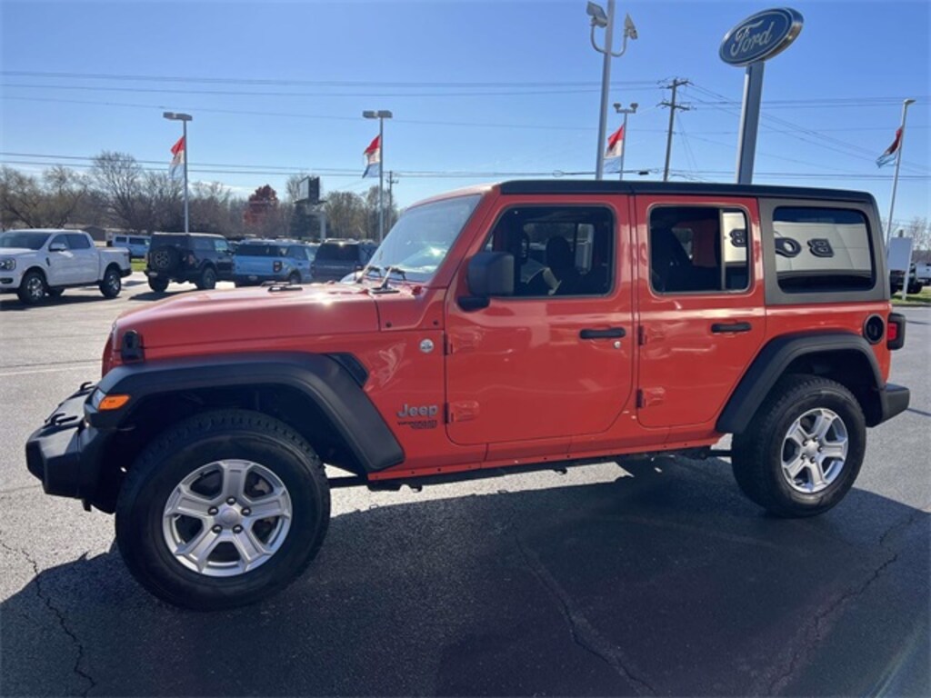 Certified 2019 Jeep Wrangler Unlimited Sport S SUV
