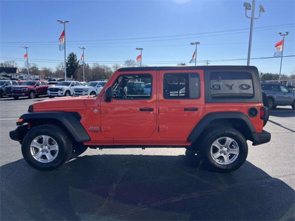 Certified 2019 Jeep Wrangler Unlimited Sport S SUV