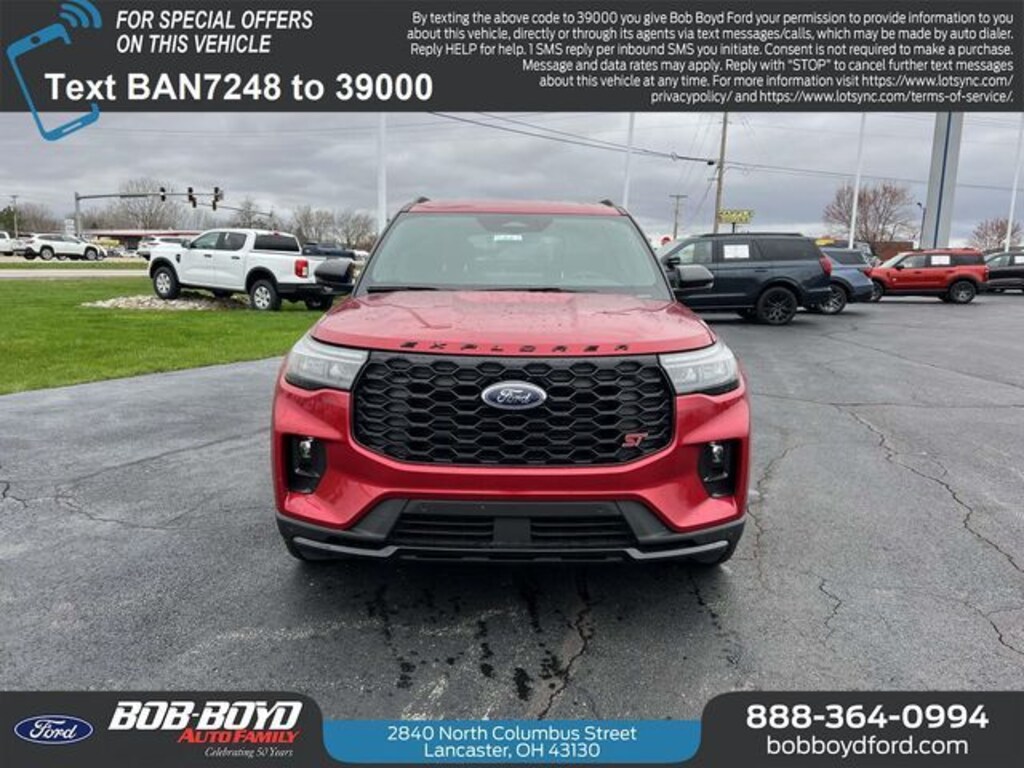 New 2026 Ford Explorer ST SUV