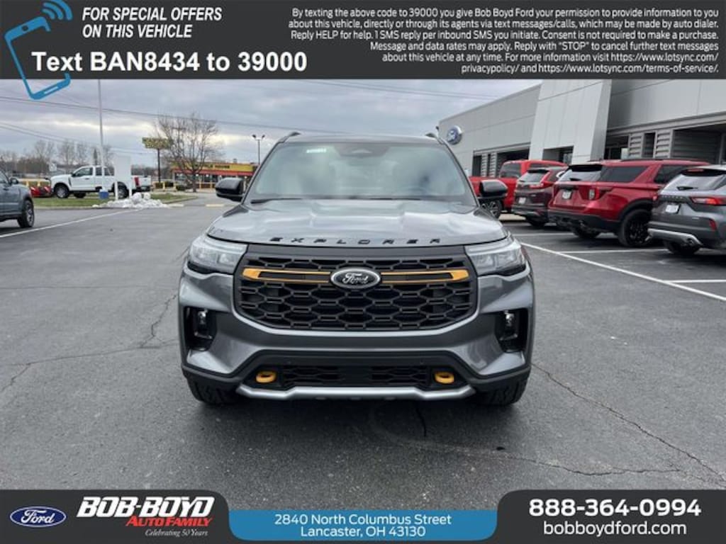 New 2026 Ford Explorer Tremor SUV