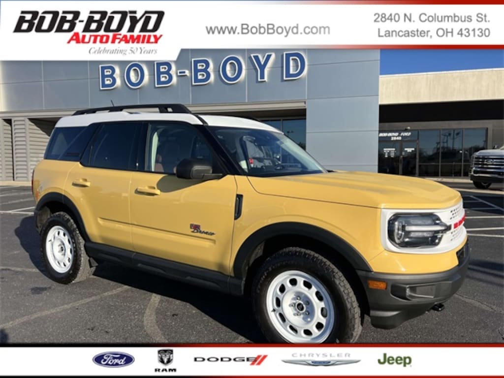 Certified 2023 Ford Bronco Sport Heritage Limited SUV